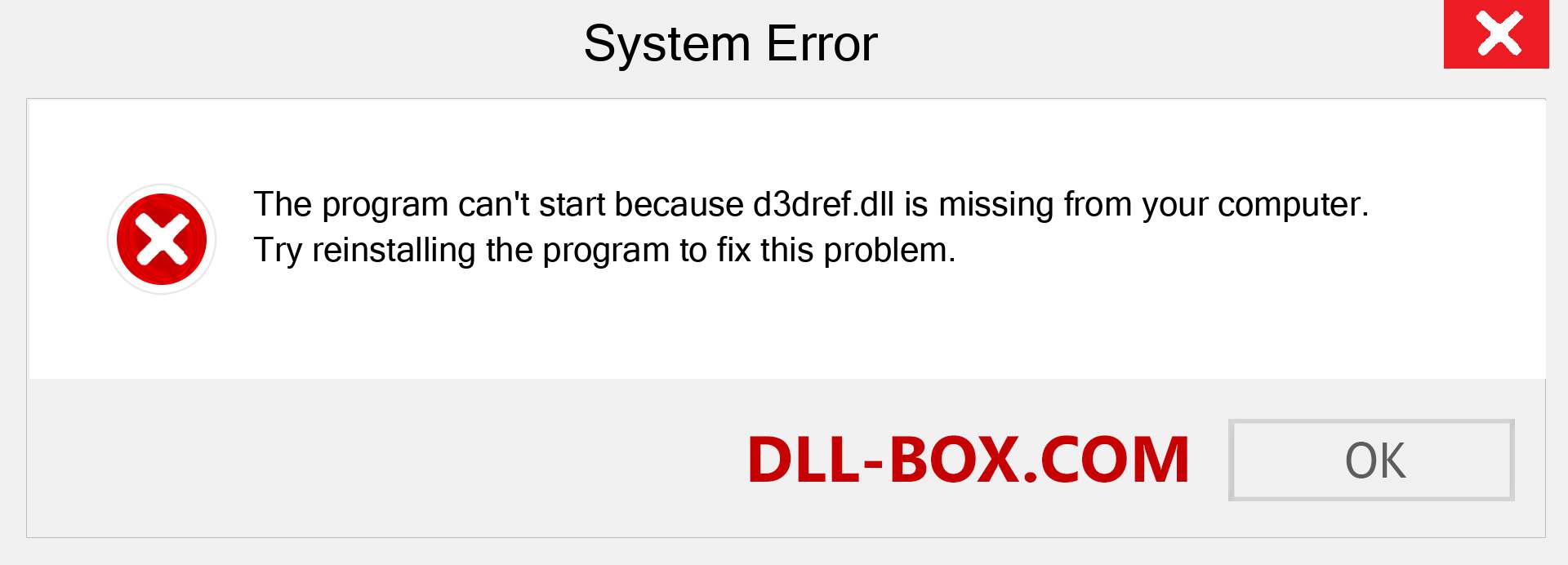  d3dref.dll file is missing?. Download for Windows 7, 8, 10 - Fix  d3dref dll Missing Error on Windows, photos, images